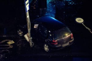 car-crash-utility-pole